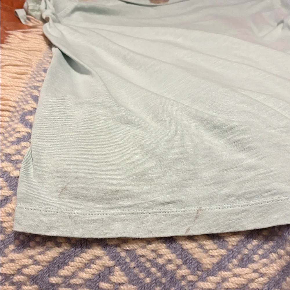 Men’s Slub J. Crew Garment Dyed Mint Green Polo Preppy Cool Minty Pocket Classic
